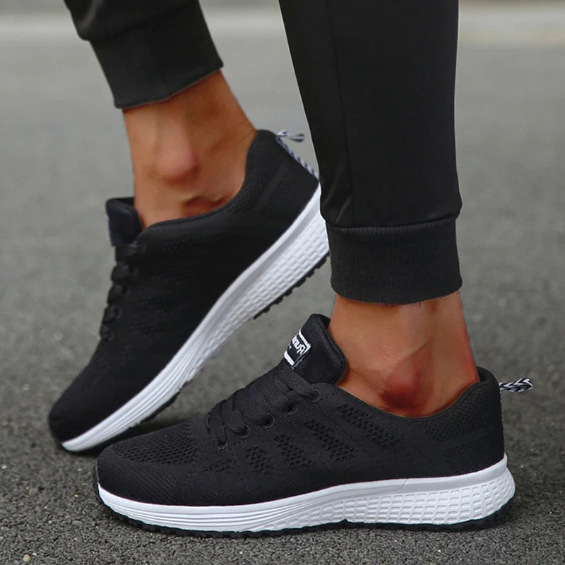 Fashion 2025 New Women's Sneakers Platform Shoes Woman Plus Size Casual Sneaker Woman Lace Up Female Sneakers Tenis Feminino Badiee Stylez