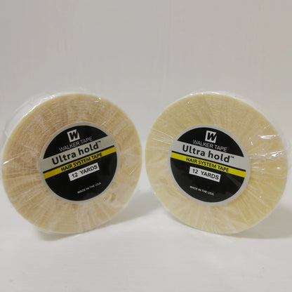 Lace Wig Tape Glue for Hair Extensions Ultra Hold Adhesive Tape Glue for Wig 3/12 Yard Lace Wig Glue Hair System Tape For Toupee