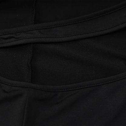 Women's Sexy Rompers Trendy Bodycon Irregular Hollow Out Holes Singel Sleeve Off Shoulder Y2k Playsuits Female Casual Streetwear