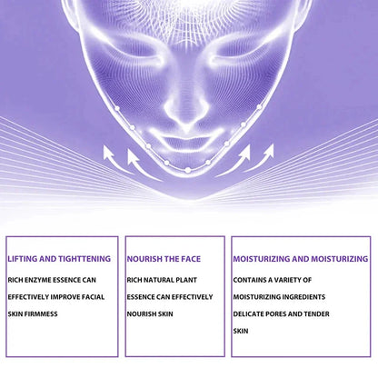 V Face Slimming Cream Enzyme Massage Cream Firm Face Lift To Remove Masseter Double Chin To Lighten Neck Line Fat Burning Cream