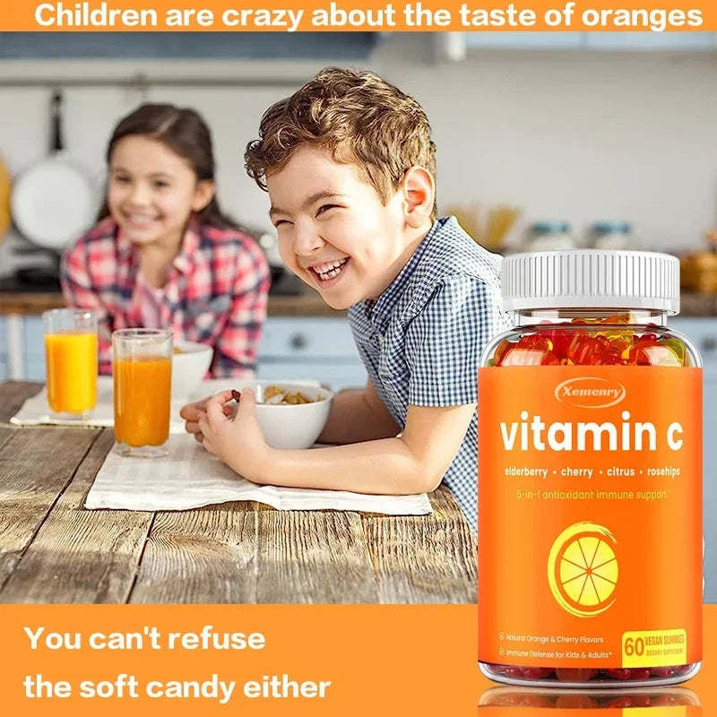 Vitamin c - Overall Health Vitamin Dietary Supplement, Boosts Immunity, Gluten-Free Vegetarian
