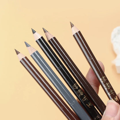 Pencil-shaped Wooden Eyebrow Pencil Waterproof Sweat-proof Eyebrow Pen Smooth Eyebrow Pencil Lasting Not Easy To Faint Cosmetics