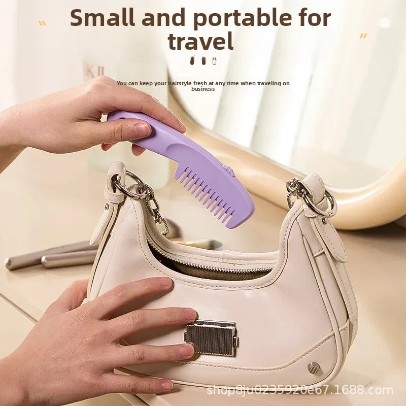 Portable Mini Hairdressing Comb Two-In-One Hair Cutting And Styling Professional Salon Comb for Black Hair And Wigs