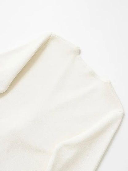 TRZA Women Fashion With Gold Button Knit Cardigan Sweater V Neck Long Sleeve Female Outerwear Chic Tops