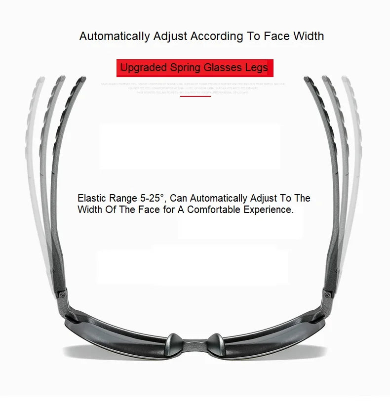 1/2PCS Night Vision Glasses Men Anti-Glare Driving Goggle Half Frame Polarized Sunglasses for Driver UV400 Day and Night Glasses Badiee Stylez