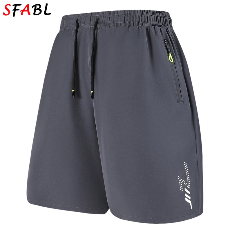 Quick-drying Shorts Men Board Short Pants Summer Breathable Sports Shorts Men Casual Elastic Running Gym Fitness Men's Shorts Badiee Stylez