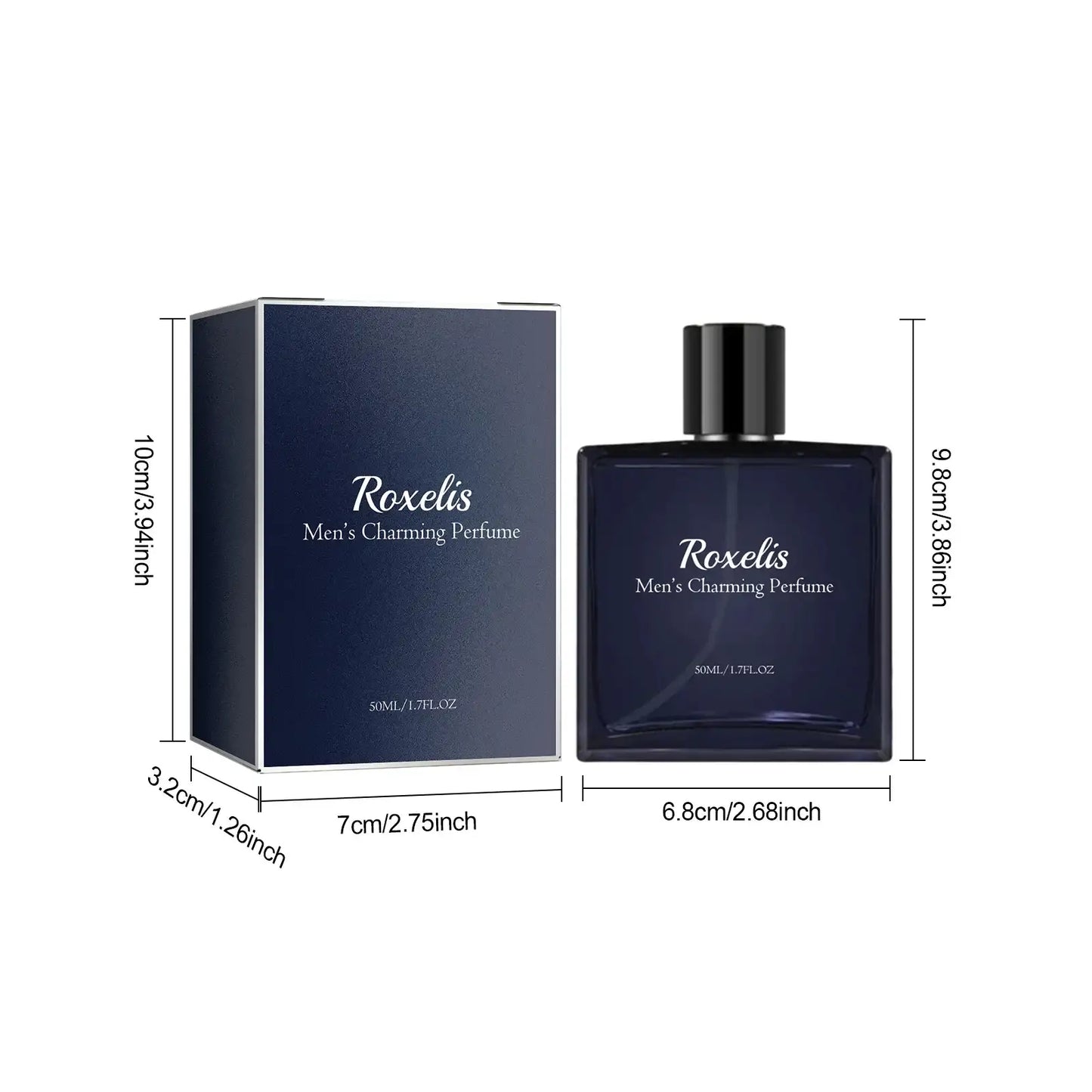 Roxelis Men Pheromone Perfume Hombre Colognes Scent Long Lasting Fascination Man Perfumes Masculinos Lasting Parfum Heren