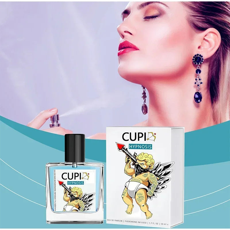 50ml Original Cupid Men's Pheromone Cologne Lasting Mature Hypnotic Rich Fragrance High Quality Hombre Perfume Body Spray - Badiee Stylez