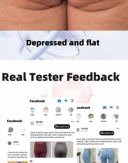 Sexy Hip Buttock Enlargement Hip Firm Essential Oil Cream Effective Hip Lift Up Butt Beauty Female Hips Tightening Massage Oils