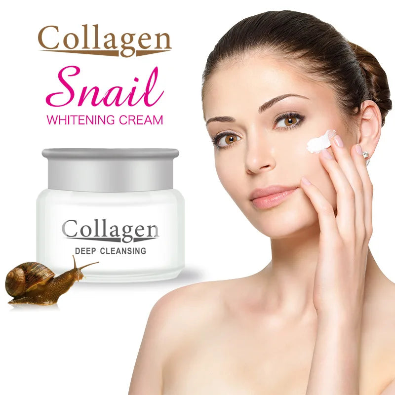 Snail Collagen Face Cream Moisturizing Face skincare Creams Firming Brightening Hydrating Facial Cream Skin Care Products