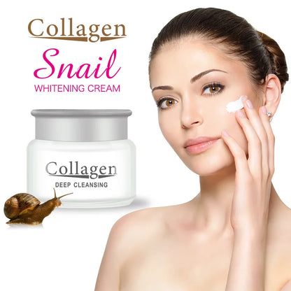 Snail Collagen Face Cream Moisturizing Face skincare Creams Firming Brightening Hydrating Facial Cream Skin Care Products