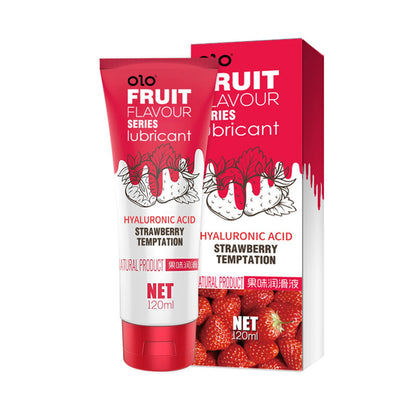 Lickable Fruity Flavor Lubricant Oral Sex Hyaluronic Acid Lubricant Sex Lube Water Based Anal Sex for Adults Sexes Accessoires