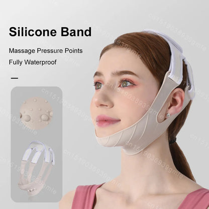 Silicone Face Slimming Bandage Women Chin Cheek Lift Up Belt V Line Face Shaper Facial Anti Wrinkle Strap Skin Care Beauty Tools 1 Pcs