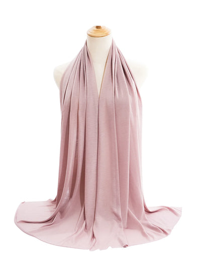 Hot selling stretch jersey turban african headband solid color super soft extra long breathable headband for women