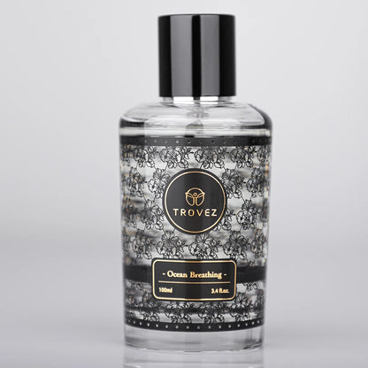 TROVEZ Ocean Breathing 100ml Perfume Elegant Fresh Fragrance Citrus Tone Unisex Perfume Long-lasting Scent Body Spray Scent Gift - Badiee Stylez