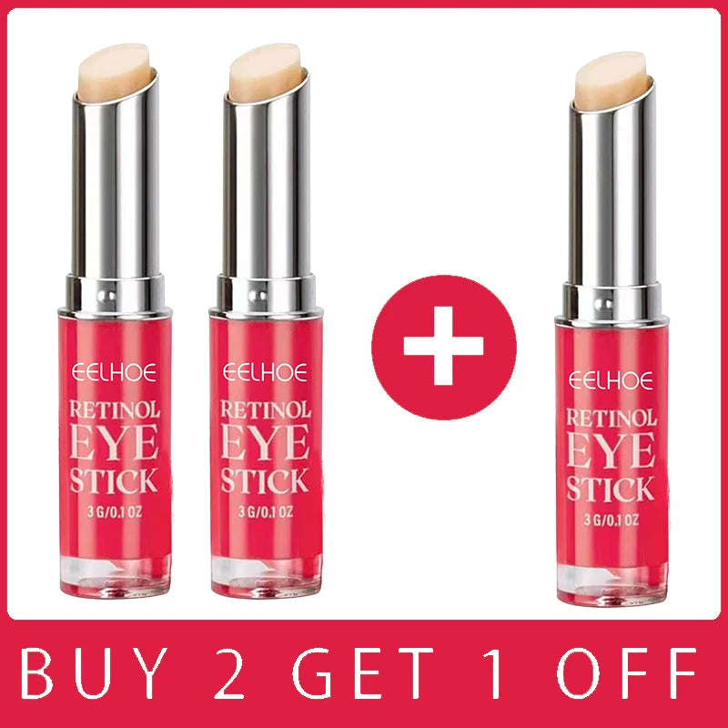 Anti-Wrinkle Eye Cream Retinol Remove Eye Bags Dark Circles Anti Aging Lifting Firming Whitening Moisturizing Brighten Skin Care 3 PCS