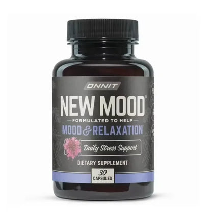 Vitamin D Supplement, Chamomile Flower Extract, Stress Relief, Mood & Relaxation Supplement, 30 Capsules