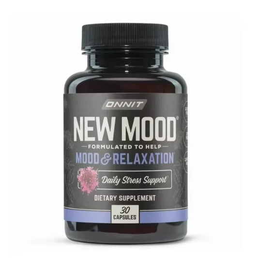 Vitamin D Supplement, Chamomile Flower Extract, Stress Relief, Mood & Relaxation Supplement, 30 Capsules