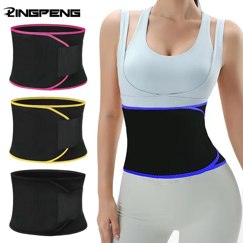 Sports Sweatband Belt Shaping, Running, Fat Burning, Yoga, Waist Protection, Burst Sweatband, Fitness Belt, Sweatband