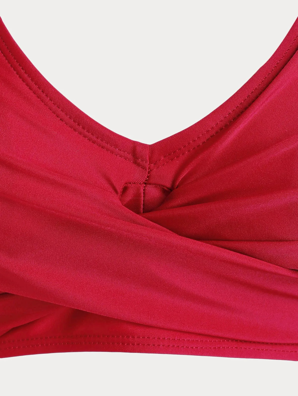 ROSEGAL Plus Size Women's Plus Size & Curve Skull Rose Print Crossover Three Piece Bikini Swimsuits