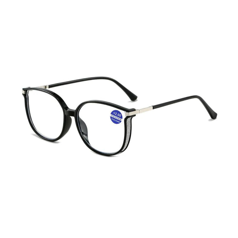 Reading Glasses Women Men Square Prescription Lenses Multifocal Eyeglasses Anti-blue Light Computer Eyewear Frames Badiee Stylez