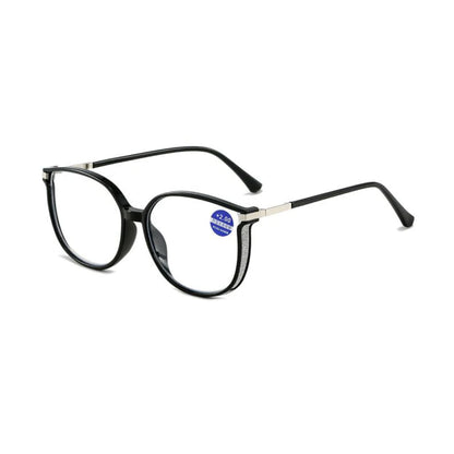 Reading Glasses Women Men Square Prescription Lenses Multifocal Eyeglasses Anti-blue Light Computer Eyewear Frames Badiee Stylez