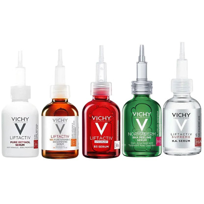 Vichy 16% VC Rejuvenating Serum Vitamin B3 Brightening Anti-Wrinkle Essence Instant Wrinkle Remover Retinol Serum Skin Care