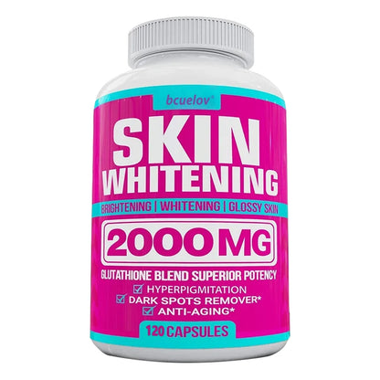 Glutathione Complex Capsules - Powerful Antioxidant, Reduces Hyperpigmentation, Alleviates Dark Spots, Moisturizes Skin Badiee Stylez