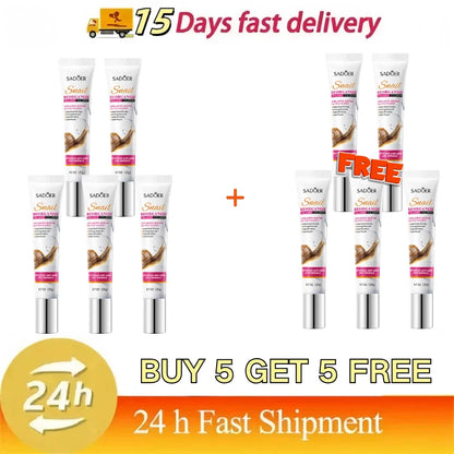 Remove Eyes Bags Eye CreamSnail Collagen Anti Dark Circles Anti-wrinkleMoisturizing Firming Beauty Eyes SkinCare Products buy 5 get 5 free