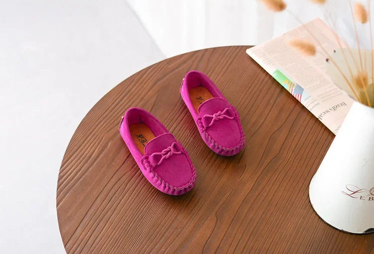 Children Loafers Shoes Boys Flat Sneakers Baby Kids Casual Shoes Toddler Girls Breathable Slip-on Shoes Soft Bottom Solid Color Badiee Stylez