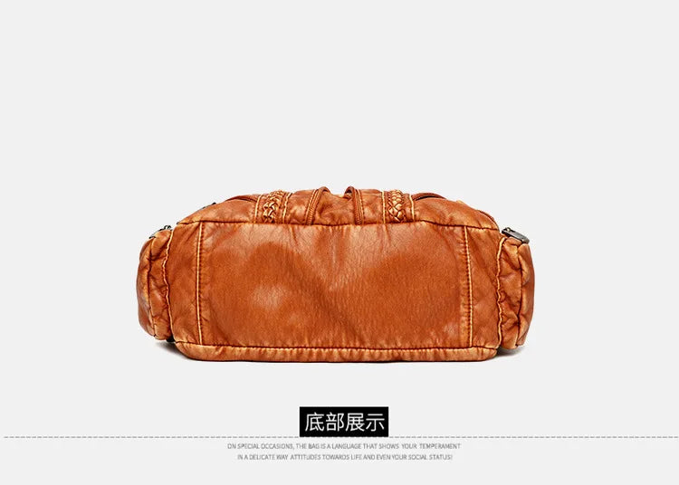 Black Y2k Women Shoulder Bag Vintage Punk Goth Fashion Designer Pu Leather Tote Bag Large Capacity Rivet Motorcycle Handbag