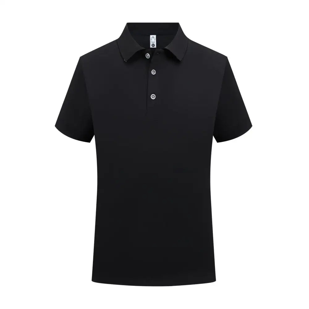 Sublimation Blank Polo Shirts Men Summer Short Sleeve Collar T Shirt Wholesale Casual Polo Tshirt For Men Camisas Para Hombres
