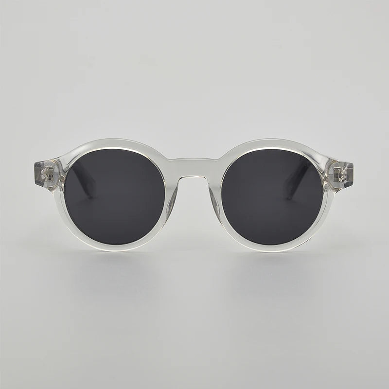 TAG Hezekiah luxury Brand vintage Polarized Sunglasses Men Women Retro round Driving Sun glasses Fashion UV400 acetate Sunglass