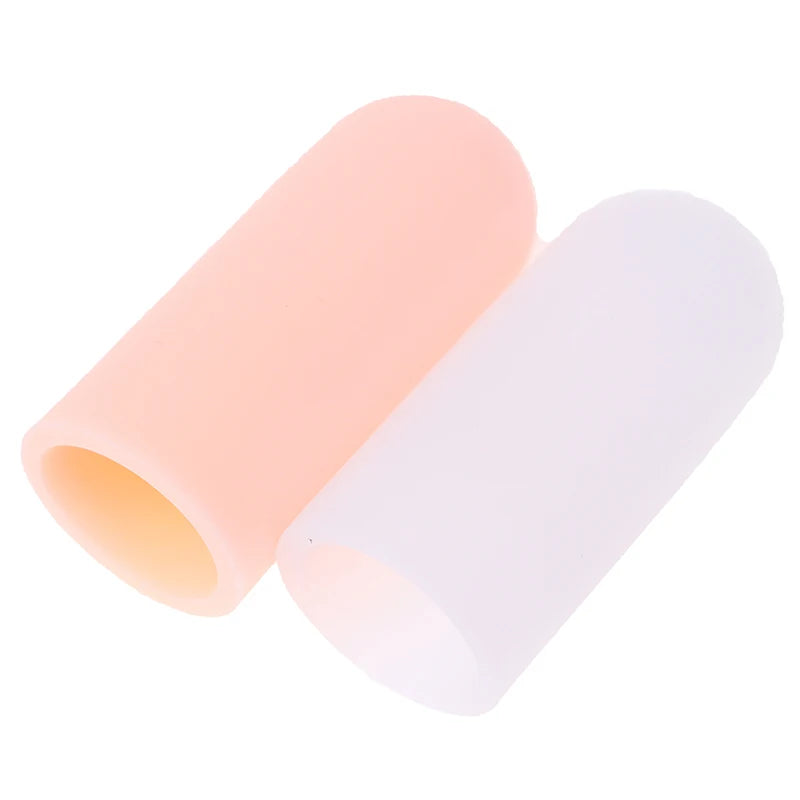 10 Pcs Silicone Finger Cot Gel Finger Protector Fingers Brace Support Gloves For Feneral toe / finger protection