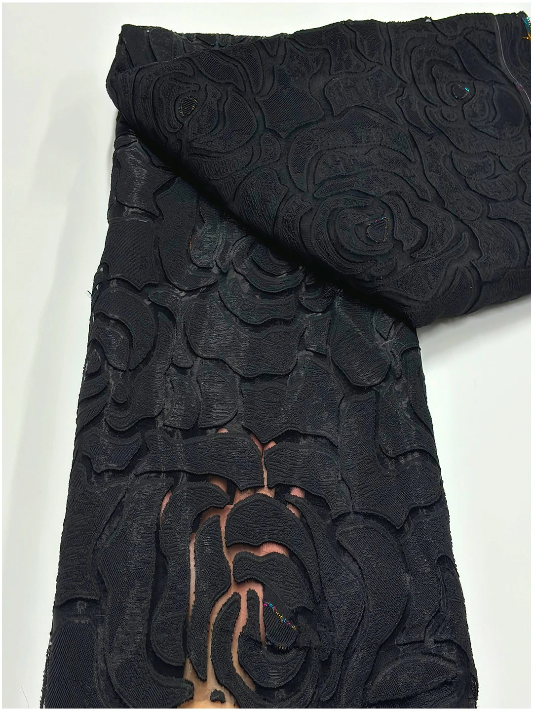 Latest French Brocade Jacquard Tulle Lace Fabric 2024High Quality African Gilding Satin Lace Fabric For Women Wedding Dress Sew 5yard