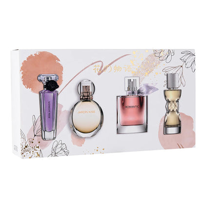 Brand 105ml Perfume Women Gift Box Four Piece Set духи Lasting Fragrance Body Spray Plant Floral Scent Pheromone Eau De Parfum Badiee Stylez