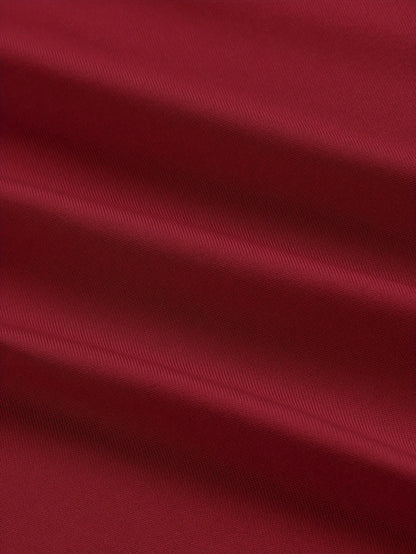 European and American spring, summer and autumn solid color casual dress two-piece set