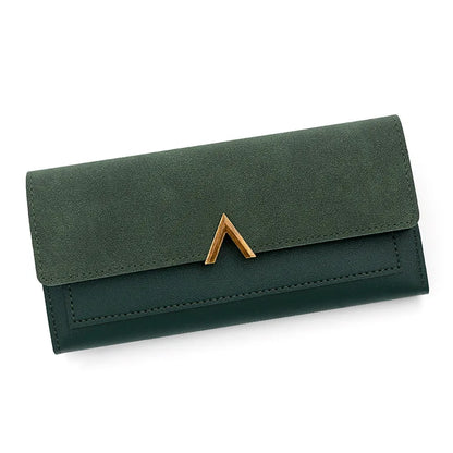 Long Purses For Women Wallet New Fashion Long Coin Purse Card Holder Small Ladies Wallet Female Hasp Mini Clutch billetera bolas green CHINA