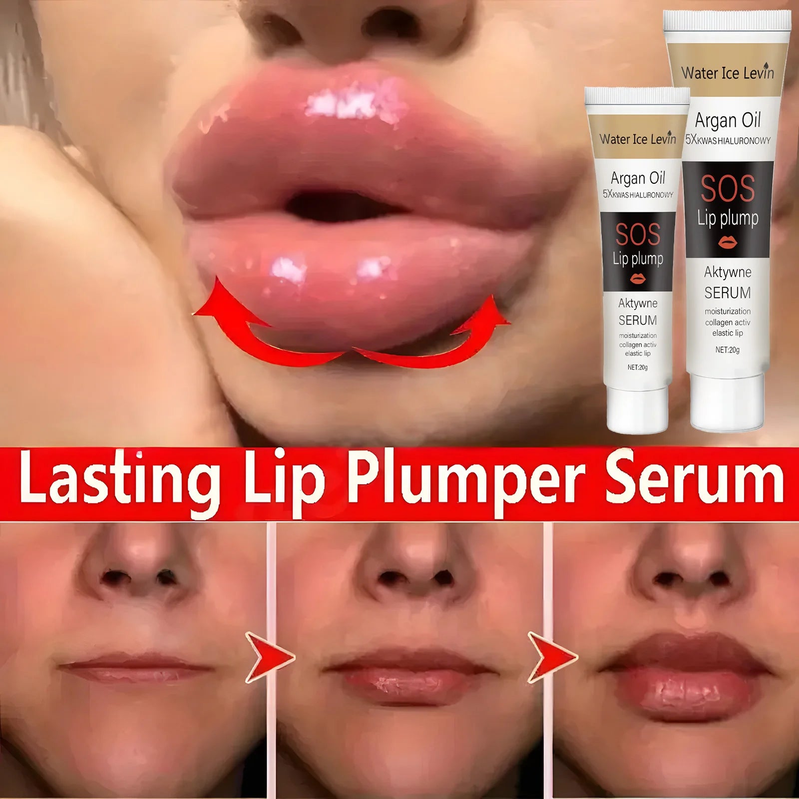 Lip Plumper Serum Extreme Volume Lip Enhancer Liquid Oil Moisturizing Reduce Fine Lines Lip Plumper Gloss Sexy Beauty Makeup