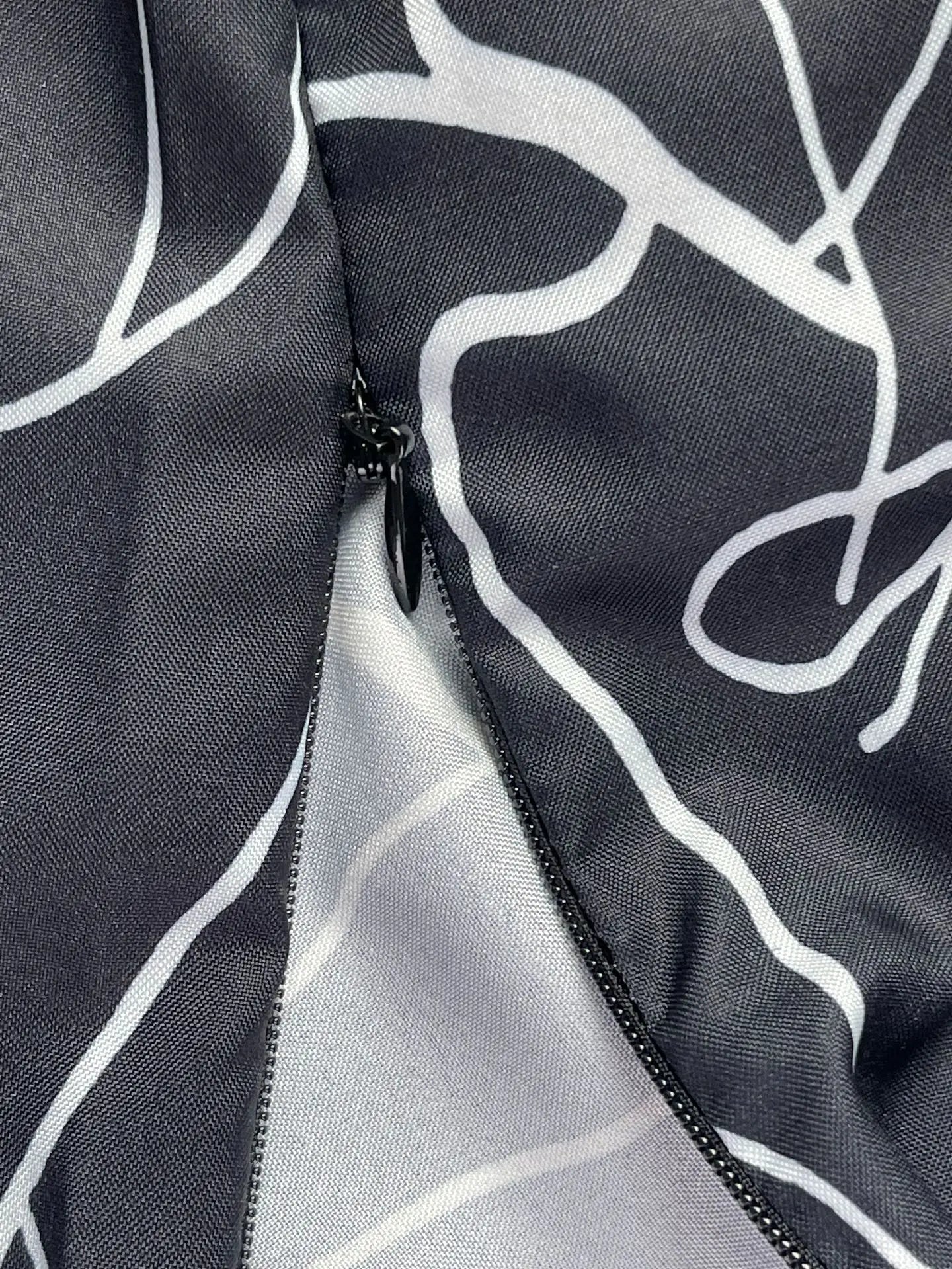 Women's 2025 Off-Shoulder Jumpsuit Flare Wide Leg Romper Artistic Print Lace-up High Waist Vacation Street Style Light Social Badiee Stylez