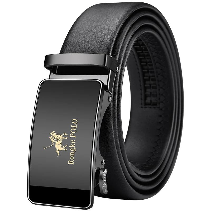 OYIFAN Men Belt Genuine Leather belt for men Alloy buckle ratchet belts Men Designer Belt Automatic belts 벨트 Badiee Stylez