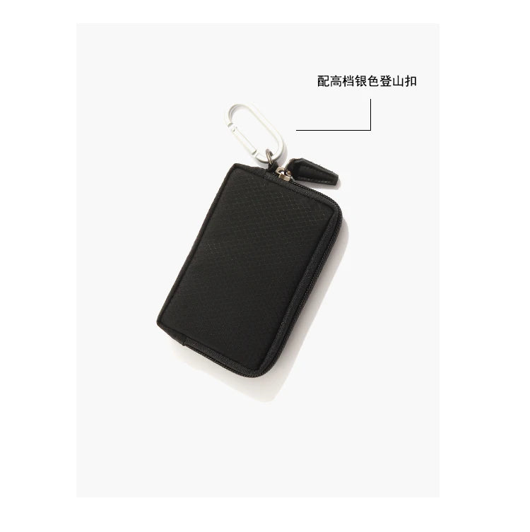 Japanese Style Casual Coin Pouch Nylon Cloth Mini Purse Waterproof Men Coin Purse Small Cute Wallet Cute Purse Clutch Bag
