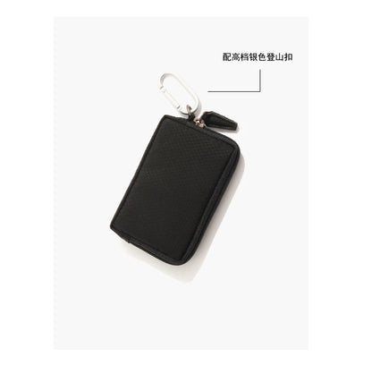 Japanese Style Casual Coin Pouch Nylon Cloth Mini Purse Waterproof Men Coin Purse Small Cute Wallet Cute Purse Clutch Bag