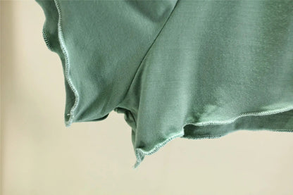 Casual Pyjama Pour Femme Summer Modal Tank Top Shorts Two-Piece Set Round Neck Sleeveless Home Wear Clothes Women Pajamas Suit