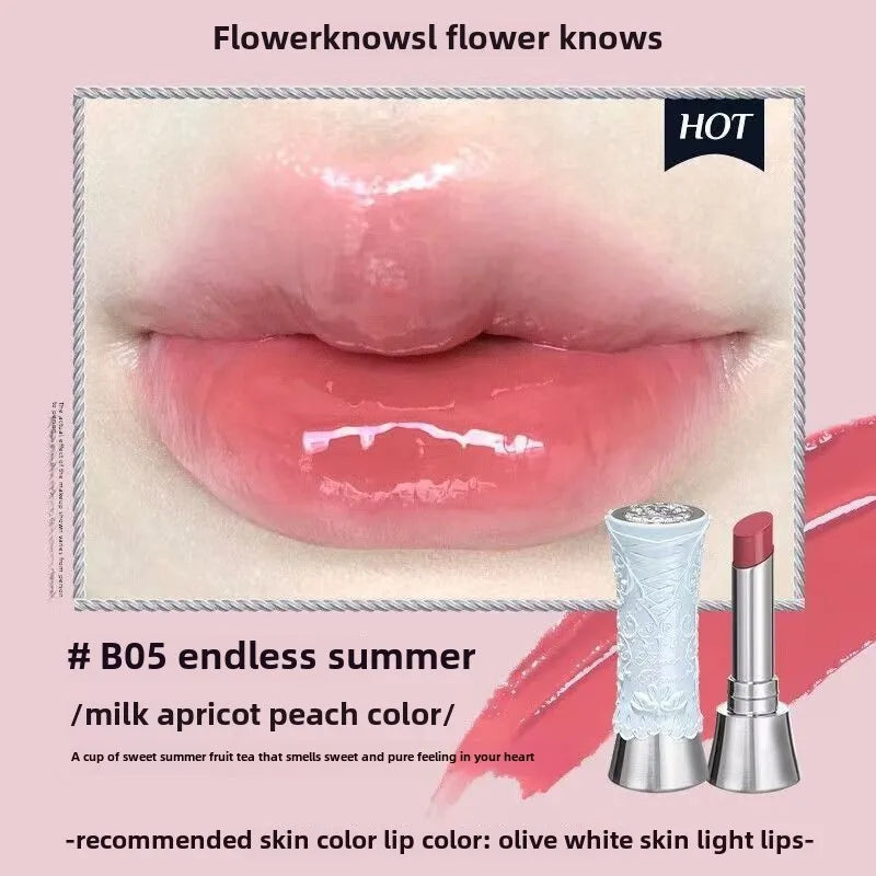 Flower Knows Makeup Sets Swan Ballet Series Gift Box Lipstick Blush Eyeshadow Palette Handheld Mirror Makeup Gift Box