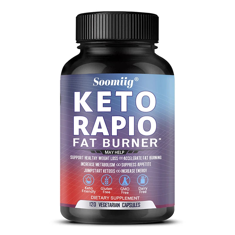 Fat Burner - Supports healthy weight loss, boosts metabolism, suppresses appetite, ketogenic diet 120count United States