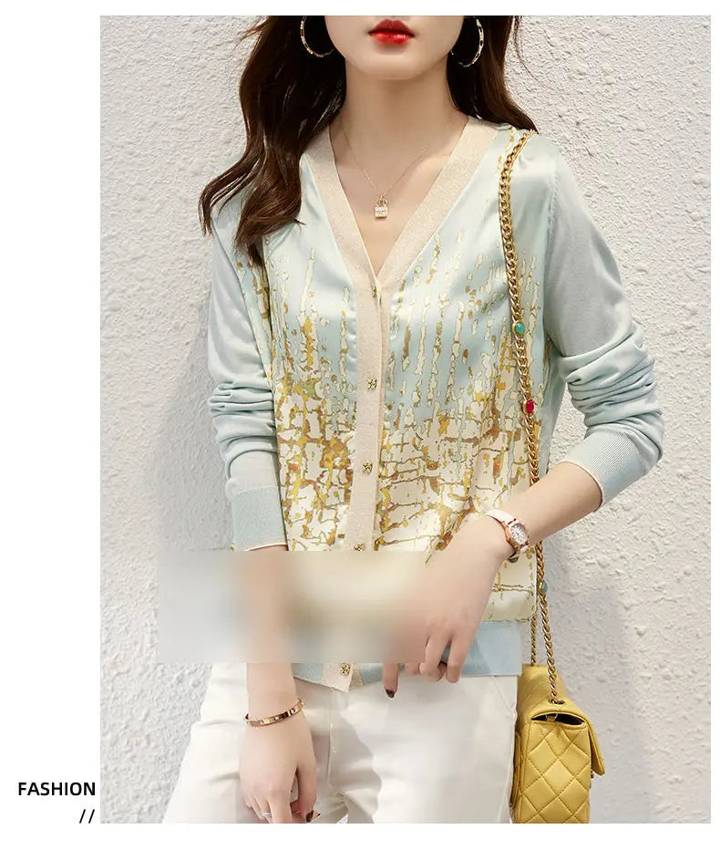 New Casual Soft Knit bottoming shirts Sweater cardigans sweater Tees Basic shirts knitted Tops