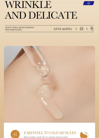 Original Anti-aging Serum Anti-wrinkle Whitening brightening Promote collagen Reduce fine line Facial skin care Essence oil