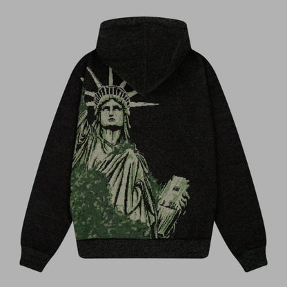 Vintage Mens Casual Car Print Hoodies Women Grunge Y2k Sweatshirt Oversized Hoodie Tops Streetwear Goth Casual Women Clothing high quality 3