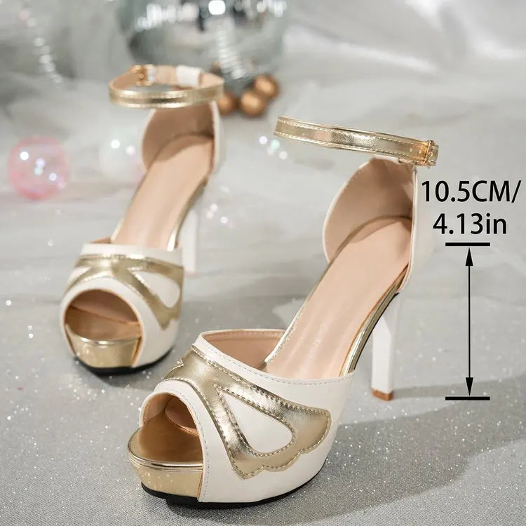 Super High Heel Sandals Women's 2025 Summer New